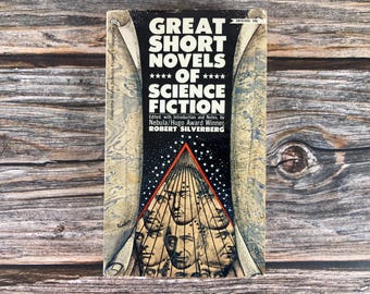 Great Short Novels of Science Fiction | Ballantine Books Science Fiction Anthology Robert Silverberg Sci Fi Vintage 1970's Paperback