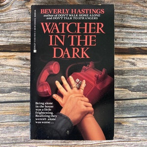 Watcher in the Dark by Beverly Hastings - Berkley YA Horror Books - Berkley Paperback Horror - 1990s Paperback Edition, Horror Books