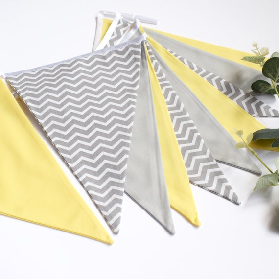 Grey bunting for nursery 2025