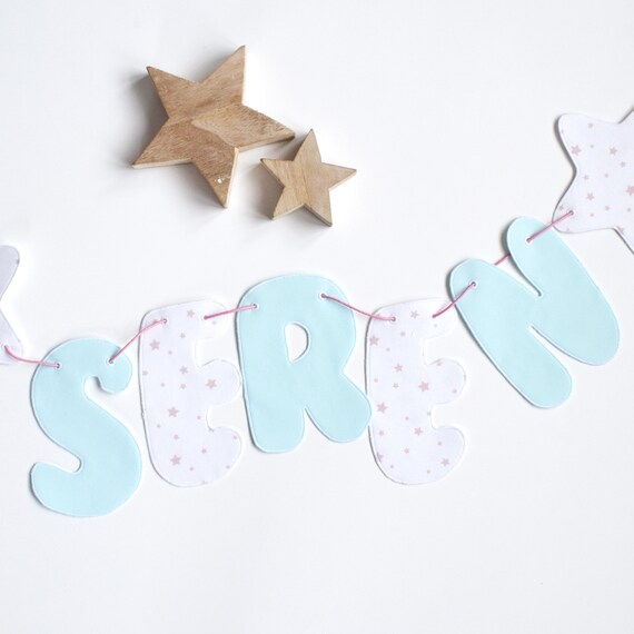 felt garland nursery