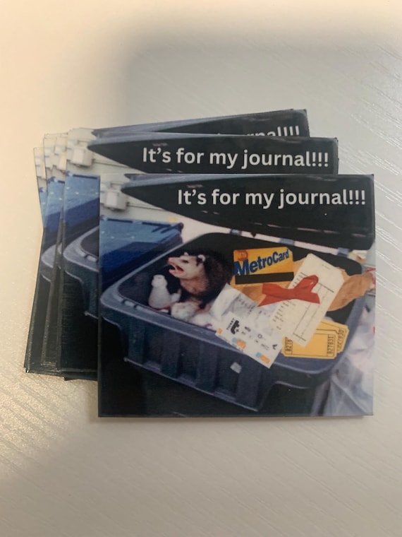 Junk Journal Sticker | Possum Sticker