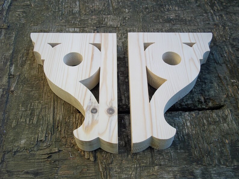 Victorian Corbels Handmade Set of 2 Etsy