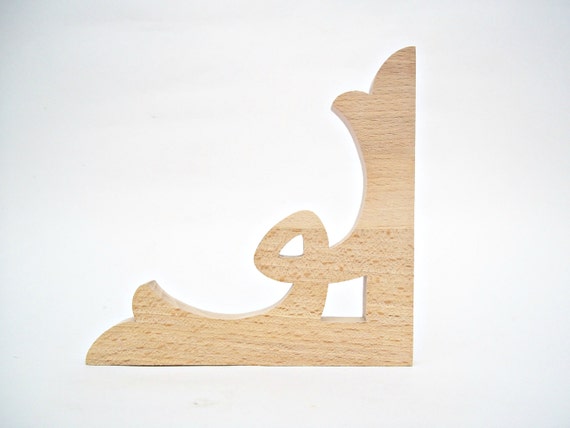 Wood Screen Door Bracket Victorian Corbel Etsy