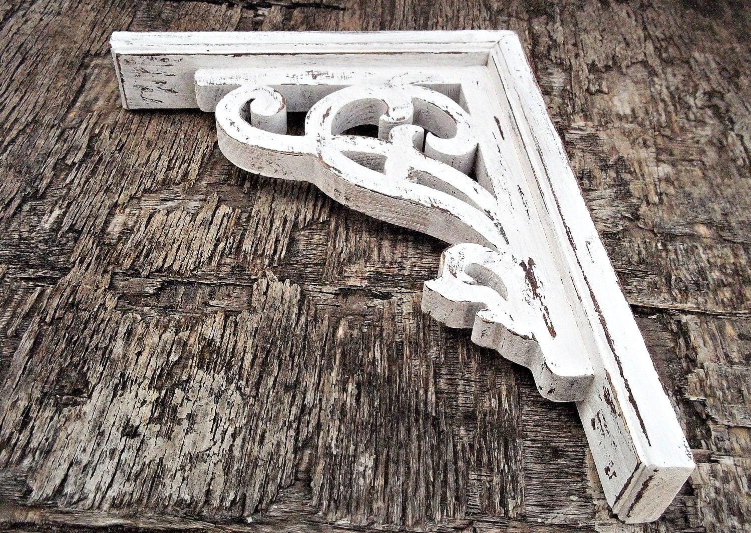 Shabby Chic Corbel Victorian Wooden Shelf Brackets Home decor Etsy