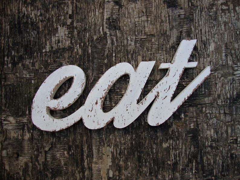 Eat Sign Kitchen Rustic Wall Decor Kitchen Sign Wall Kitchen Etsy