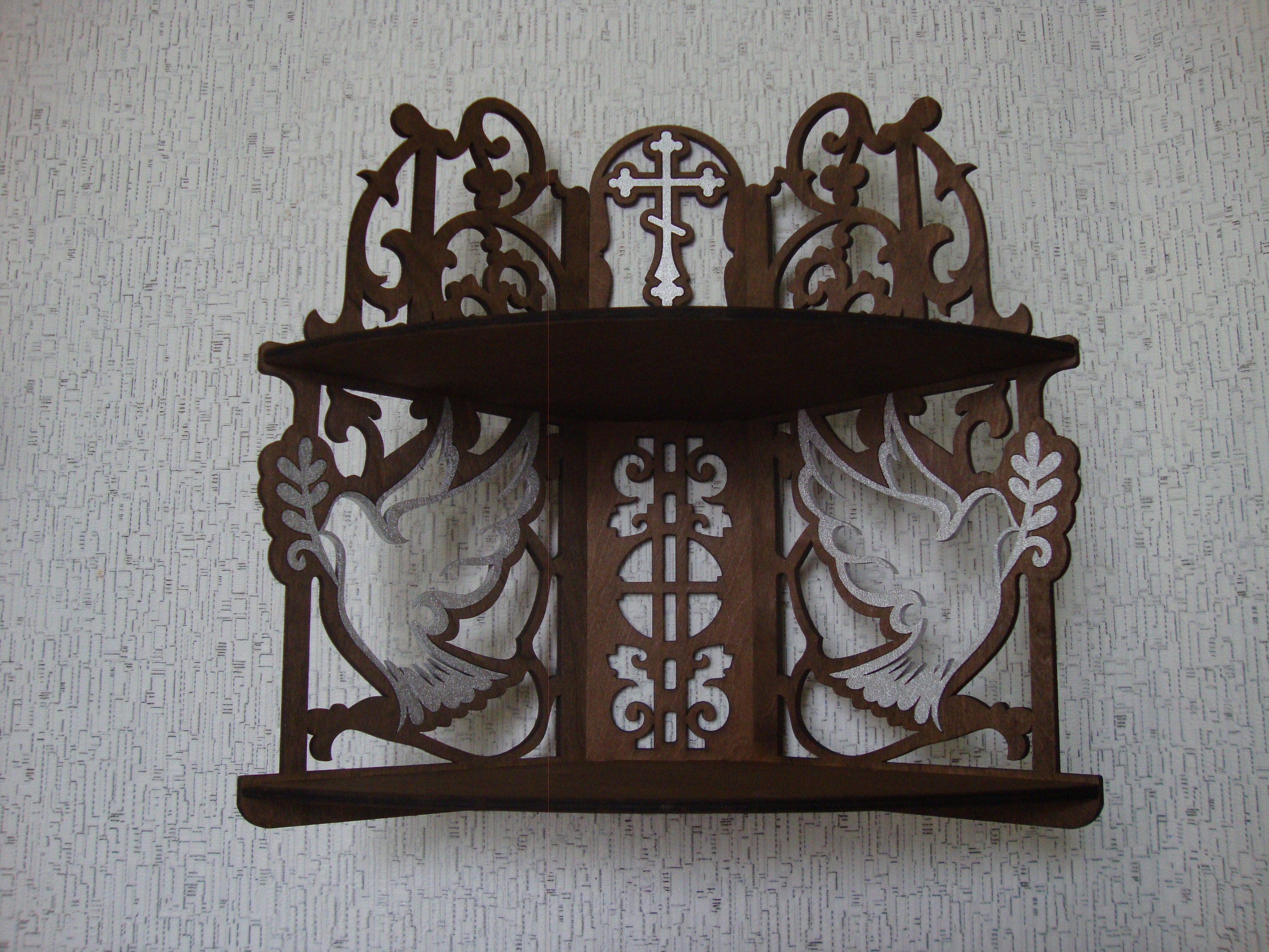 Christian Altar Christian Home Altar Wooden Shelf for Icons Etsy