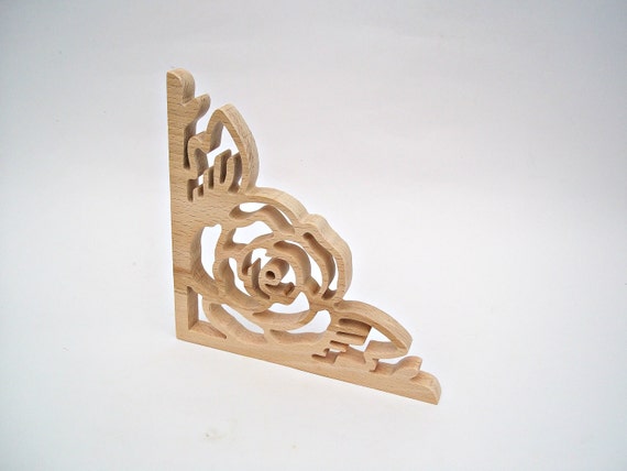Wooden Victorian Screen Door Bracket Etsy