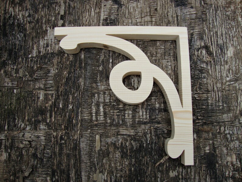 Rustic Corbel Victorian Bracket Decor of Stairs Etsy