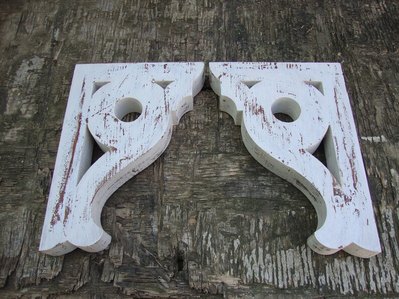 Rustic Curtain rod holder Wood Curtain Rod Holder Window Etsy