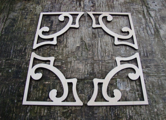 Victorian Screen Door Bracket Wood Corbels Decor Of Stairs Etsy