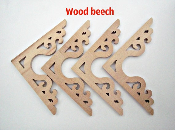 Wood Screen Door Brackets Victorian Set Of 4 By Victorian Etsy