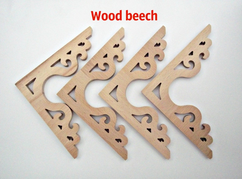 Wood Screen Door Brackets Victorian Set Of 4 By Woods