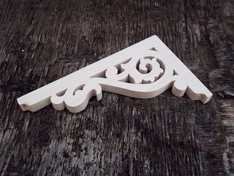 Rustic Wooden Corbel Victorian Farmhouse Decor