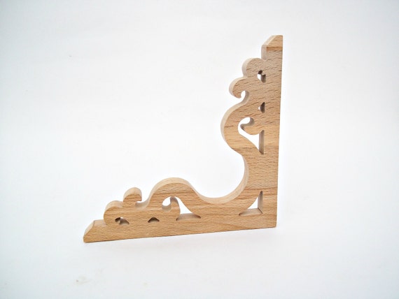 Farmhouse Decor Victorian Screen Door Bracket Wood Corbel Etsy