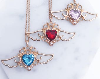 Sailor Moon necklace; Sailor Moon accessories; Sailor Moon; Sailor Moon jewelry; Anime jewelry;  Princess necklace;