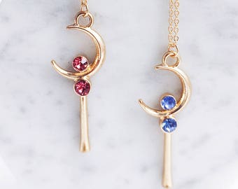 Sailor Moon necklace; Sailor Moon accessories; Sailor Moon; Anime; Japanese cartoon; princess necklace; moon necklace