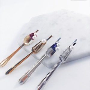 Spoon & Fork Hair Pin image 2