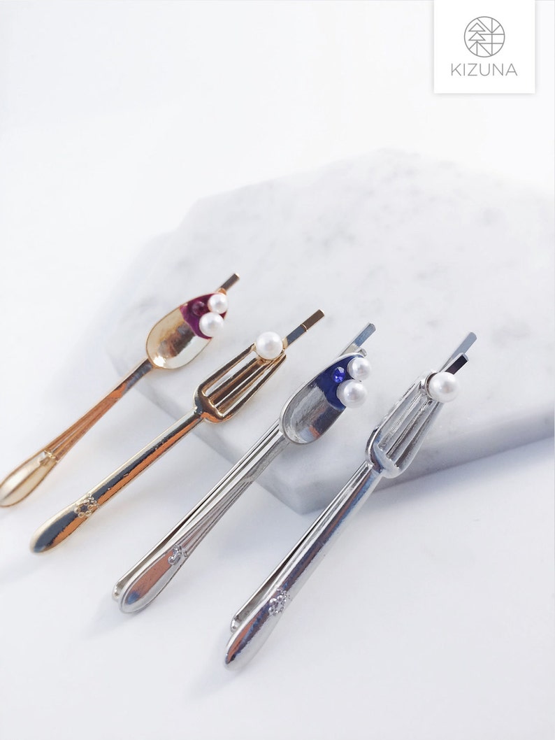 Spoon & Fork Hair Pin image 2