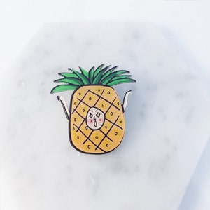 Pineapple pin PPAP pineapple accessories pineapple pineapple man image 2