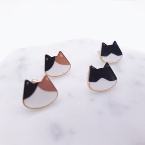 Cat earrings cat pierce meow cat lover cat cats accessories image 4