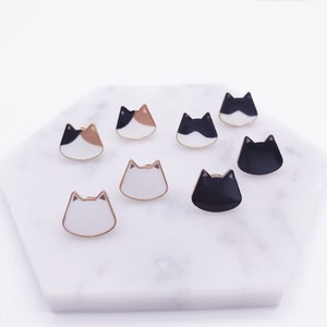 Cat earrings cat pierce meow cat lover cat cats accessories image 2