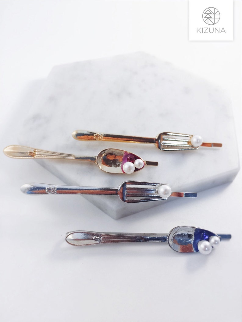 Spoon & Fork Hair Pin image 1