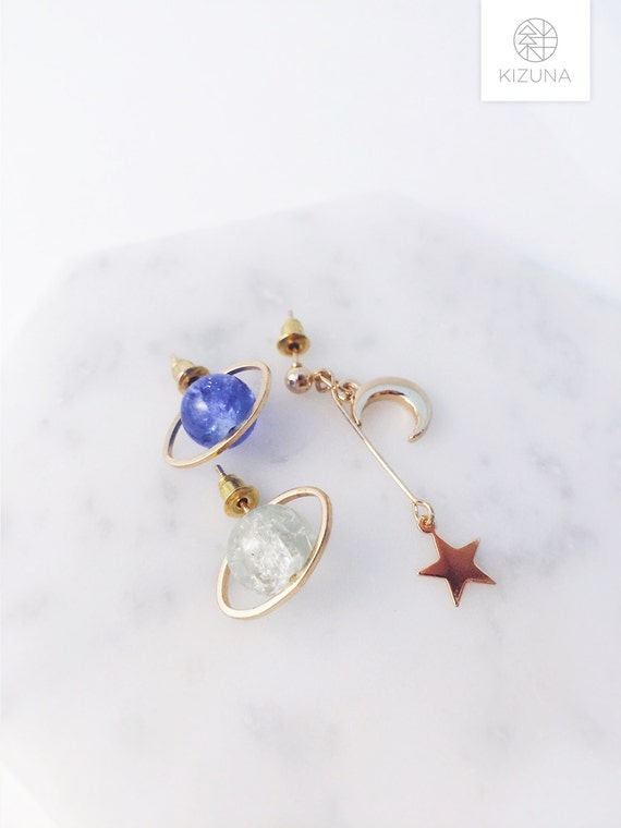 Space earrings best sale
