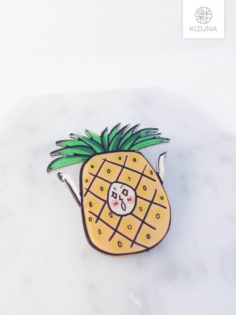 Pineapple pin PPAP pineapple accessories pineapple pineapple man image 1