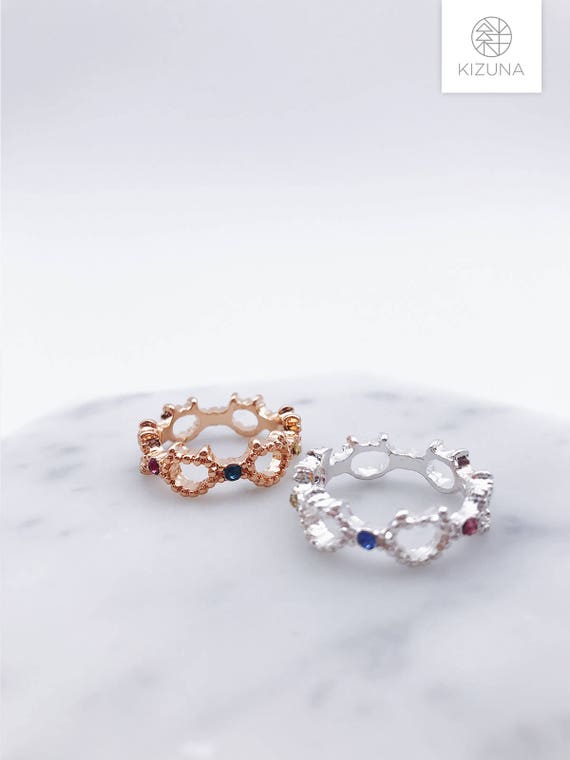 Eternity cat ring; cat band rings; cat rings; cat lovers; cat accessories; meow; cats; rings with