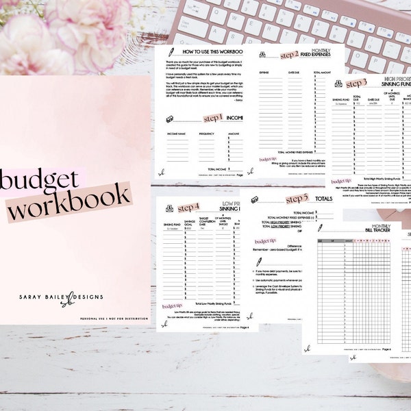 Printable Budget - Etsy