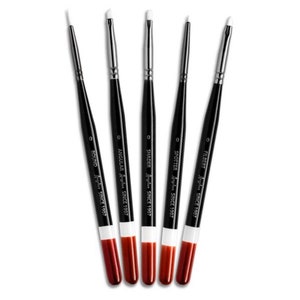 Angelus Leather Paint Brush Set
