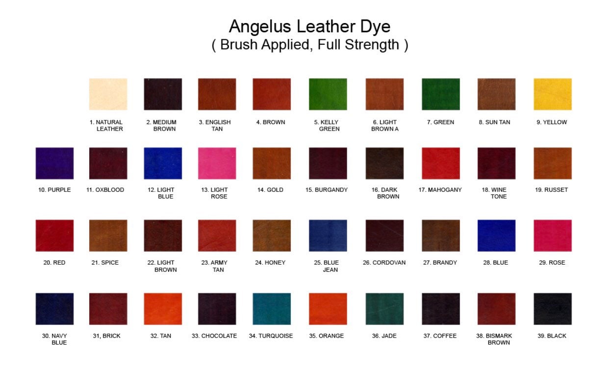 rose gold leather dye