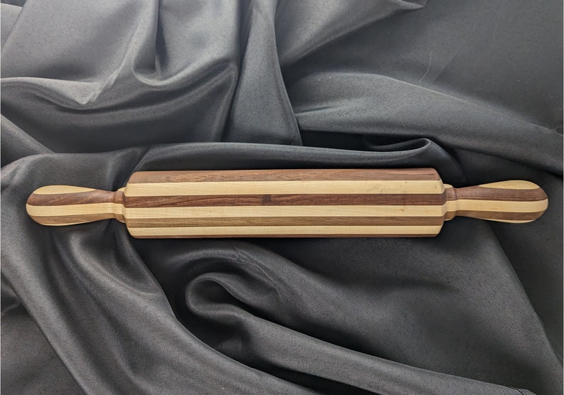 Handcrafted Amish Rolling Pins Premium Maple Striped Etsy