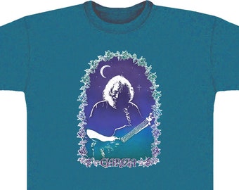 Jerry Garcia/Grateful Dead T-shirt-Jerry Roses