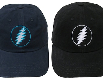 Black Grateful Dead Hat Boltcircle 13 