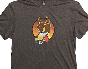 Jerry Garcia Wolf- T-Shirt