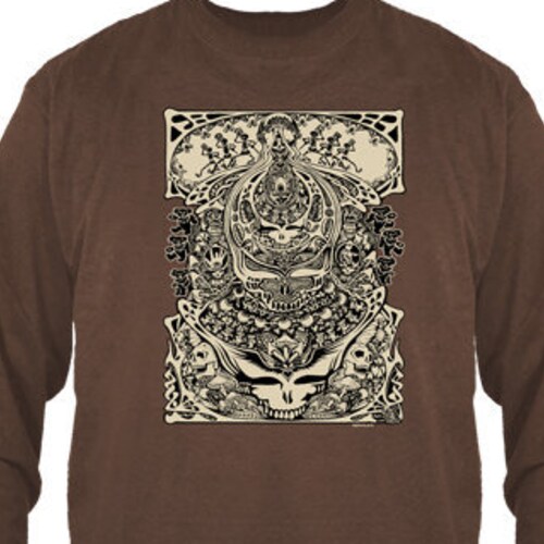 Grateful Dead Aiko Long Sleeve T Shirt Steal Your Face Etsy