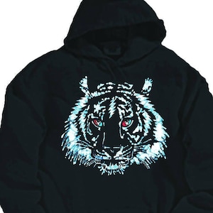 Out of print- Grateful Dead Hoodie/ Tiger with Steal Your Face eyes/ stealie/stealy