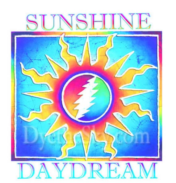 Grateful Dead Sticker-sunshine Daydream. - Etsy