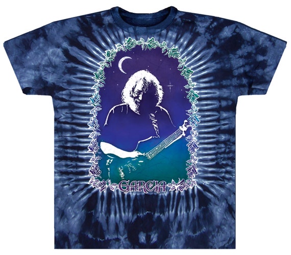 Jerry Garcia/Grateful Dead T-shirt - Jerry Roses/Tie Dye