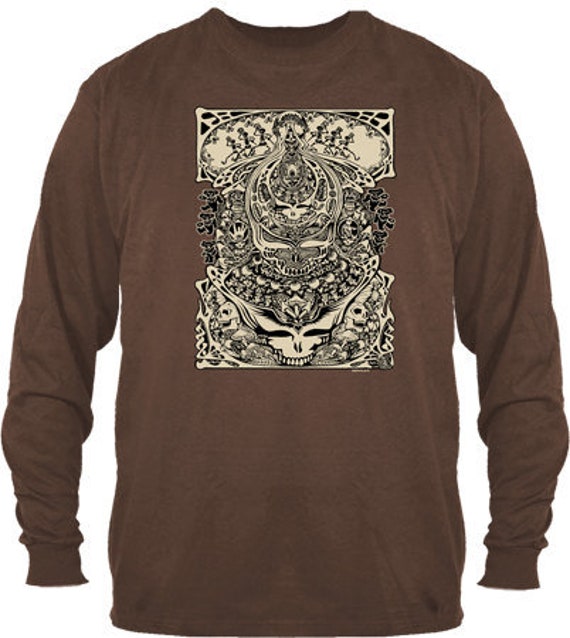Grateful Dead Aiko Long Sleeve T Shirt Steal Your Face Etsy