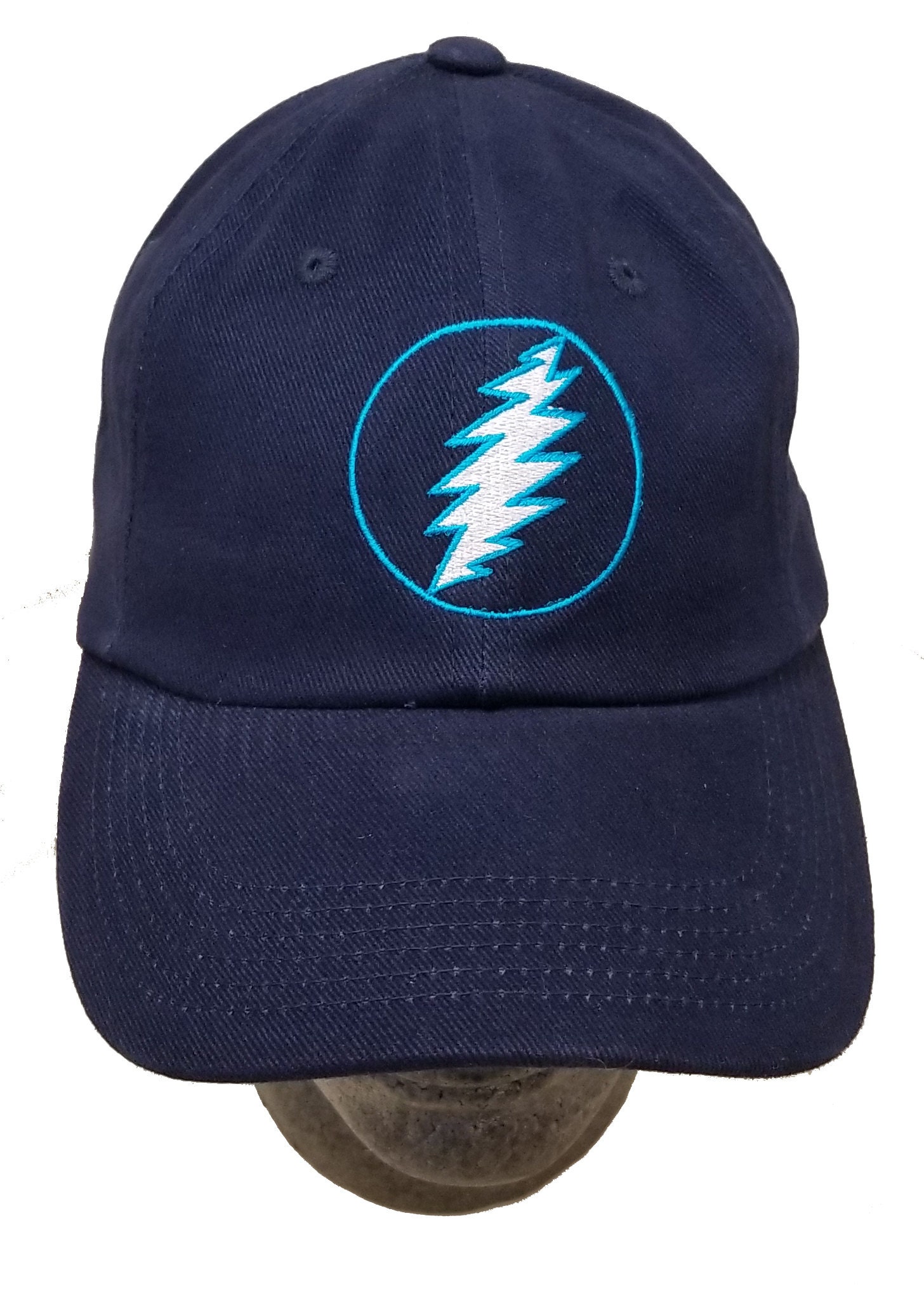 Black Grateful Dead Hat Boltcircle 13 Point Lightning Bolt - Etsy