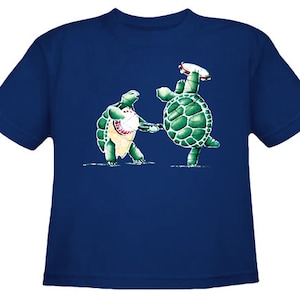 Grateful Dead Terrapin Station Navy Kids T-Shirt- Turtle Shirts in toddler and youth sizes. Silk screened on 100% cotton