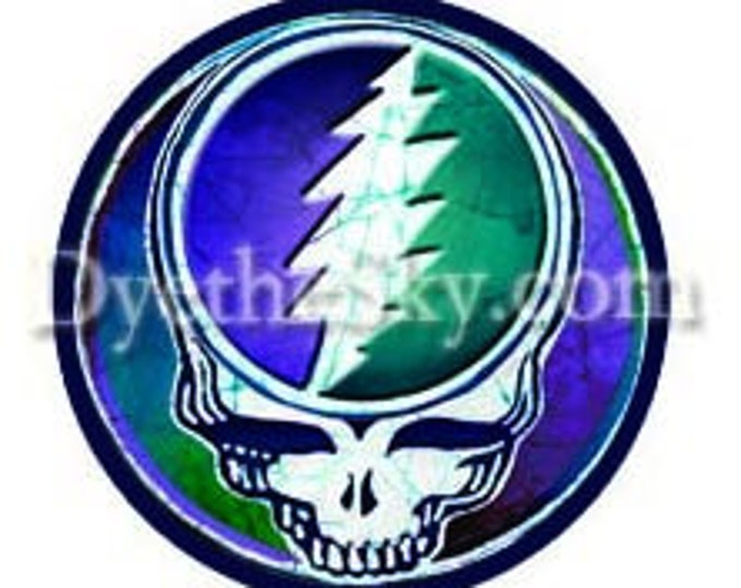 DIY Jacket Patch Grateful Dead 'Steal Your Face' Embroidered Iron-On Patch - Logo Album Rock Band Biker Memorial Patches