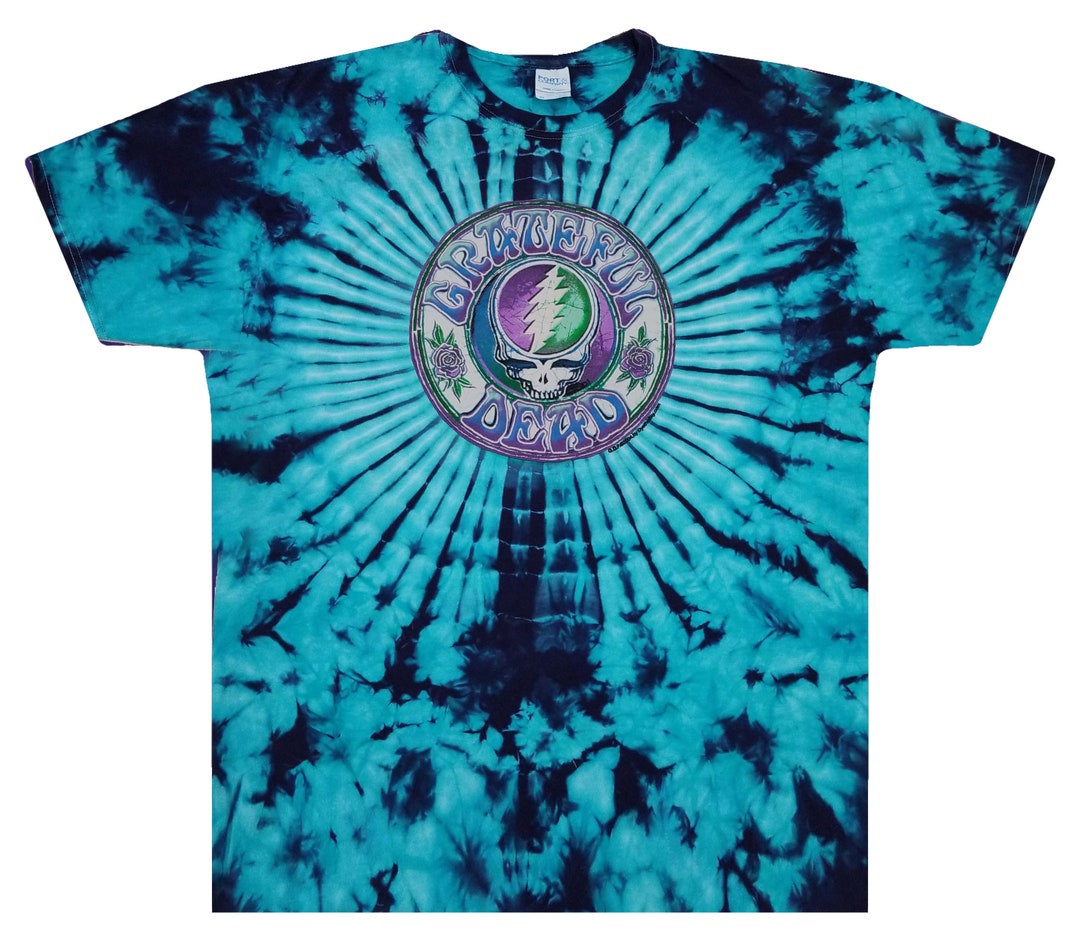 Grateful Dead Tie Dye, T Shirt Steal Your Face - Etsy