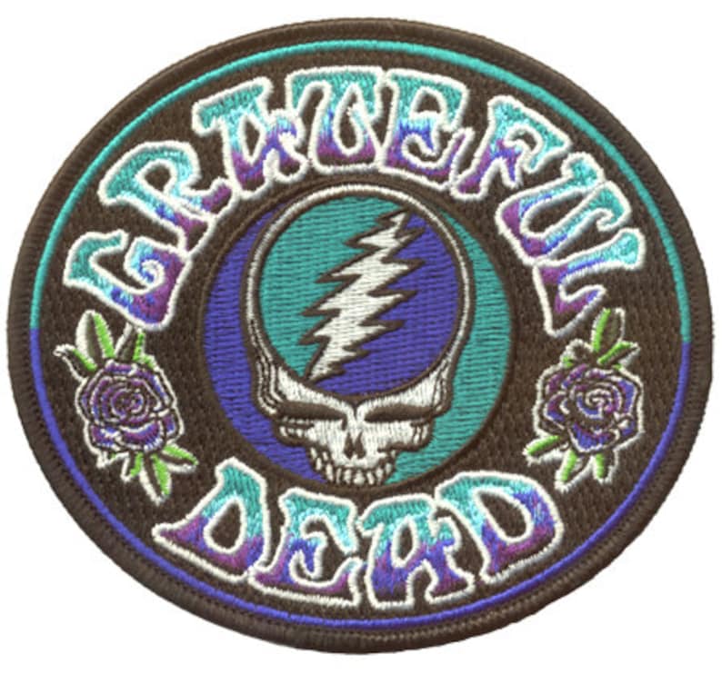 Grateful Dead SYF Rainbow Bus Embroidered Patch