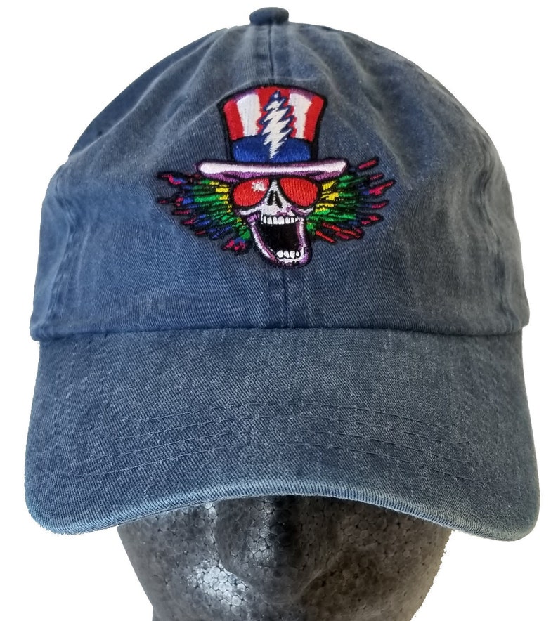 Grateful Dead Hat Psycle Sam Embroidered Baseball Cap/ Uncle Etsy