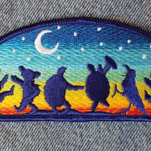 Grateful Dead Patch- Moondance Iron-on