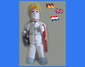 Dentist Felix Floss,Amigurumi doll crochet pattern, crocheted dolls pattern, amigurumi PDF pattern, Instant download