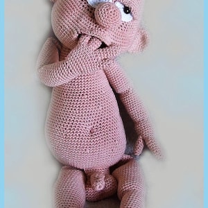 Baby-Boy, Amigurumi pop ,gehaakte poppen patroon, amigurumi Puppe PDF patroon, Instant download, amigurumi doll afbeelding 3